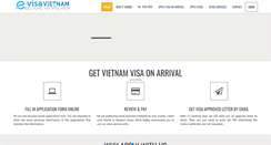 Desktop Screenshot of e-visavietnam.org